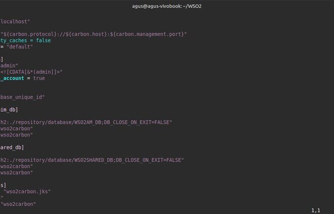 Menggunakan spesial karakter password di superadmin
